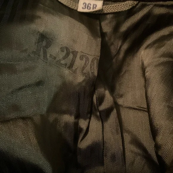 Vintage 1950 Korea Sz 36R Army Wool Ike Eisenhower Field Military Uniform Jacket